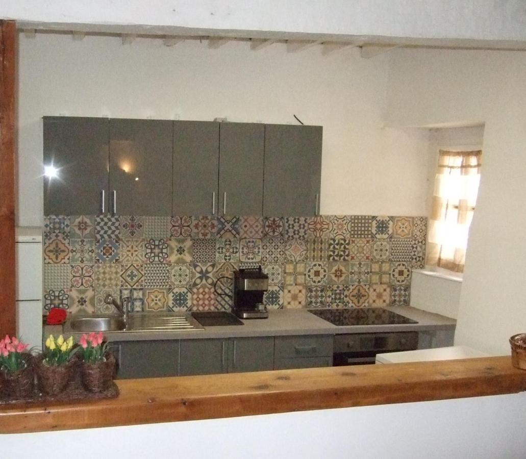 Une Maison Dans Le Village Ribiers Bagian luar foto